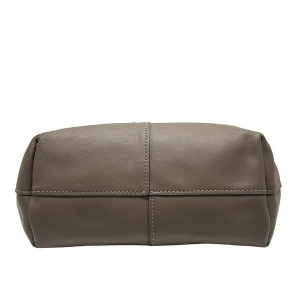 Auth COACH North Tote 32 CR664 Gray Beige Grain leather - Tote Bag - Picture 6 of 8